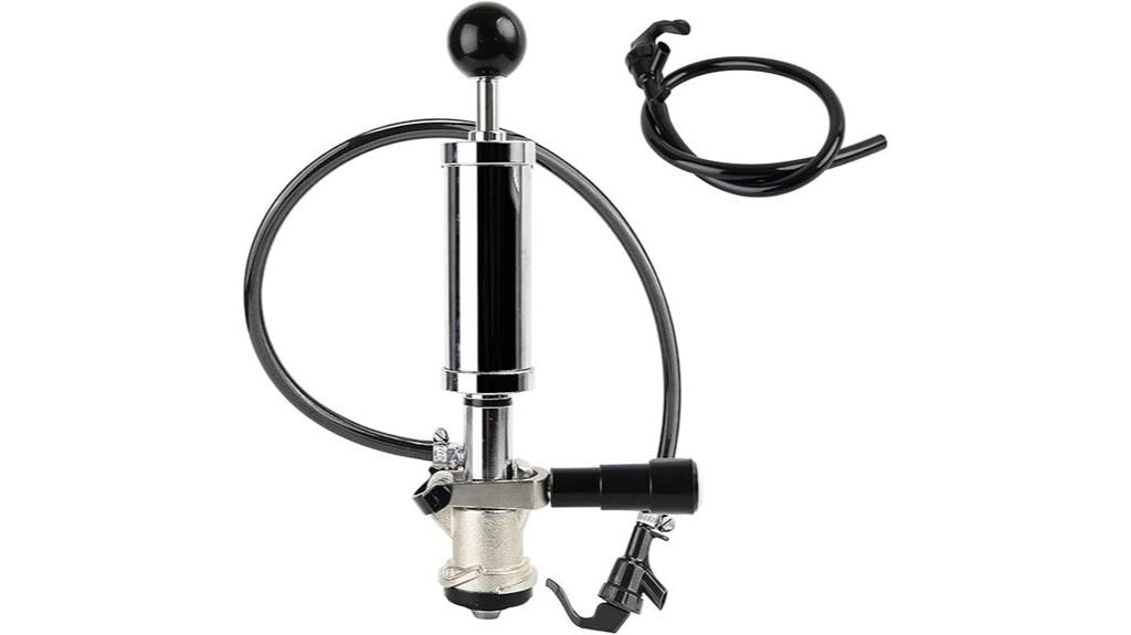 keg pump with faucet