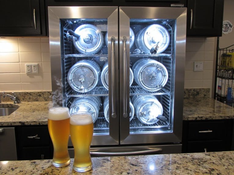 keg refrigerators for ice cold beer