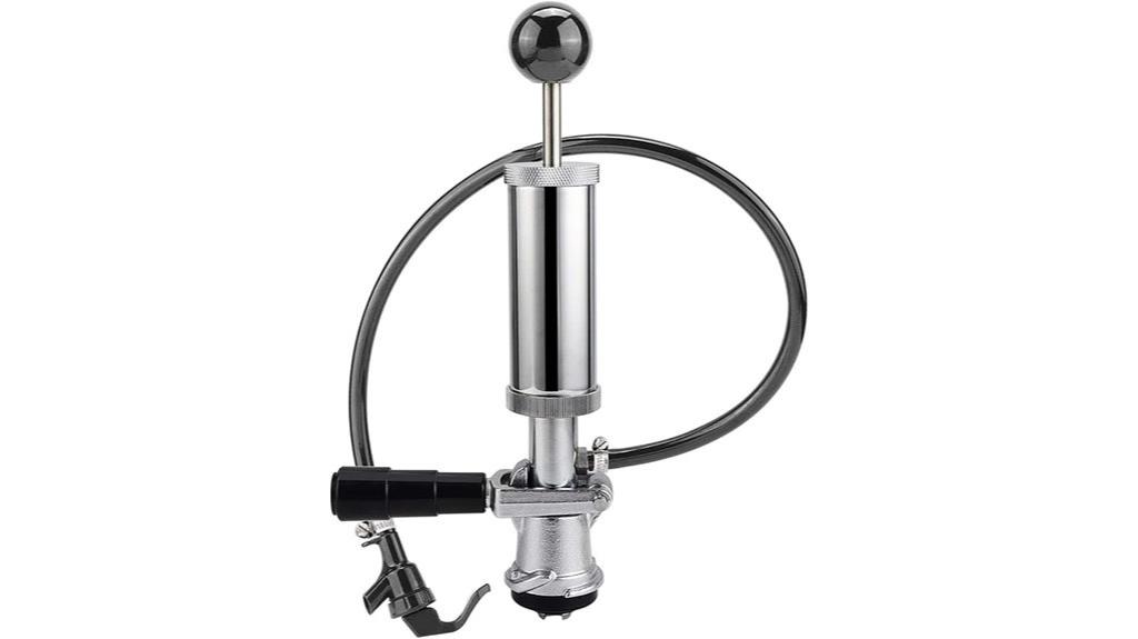 keg tap with faucet