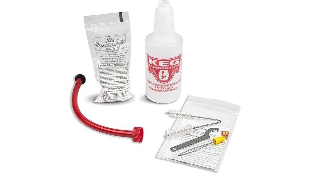 kegerator cleaning solution kit
