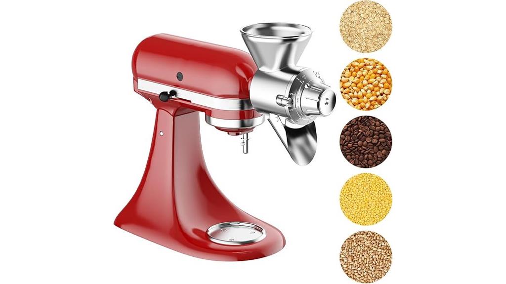 kitchenaid grain mill attachment