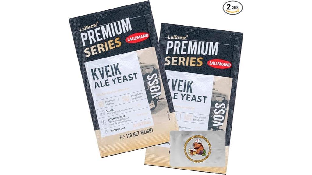kveik yeast fermentation pack