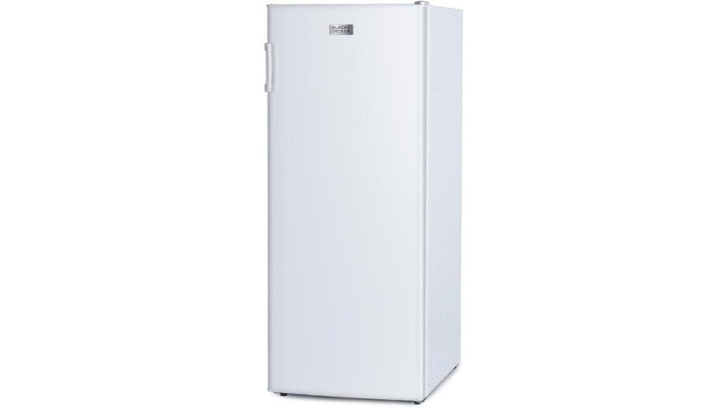 large capacity upright freezer