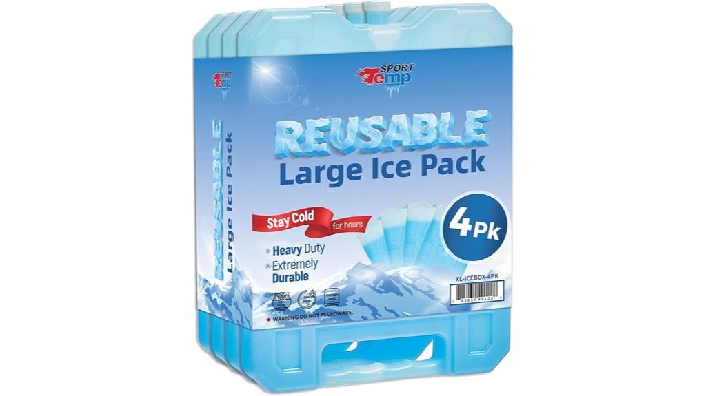 large ice pack reusable