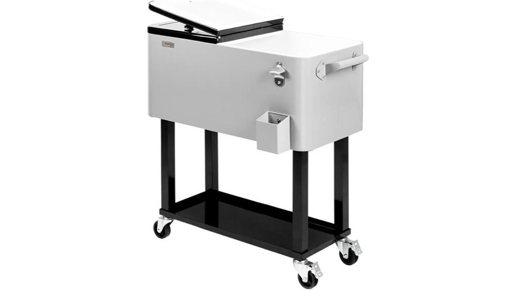 large portable ice cooler