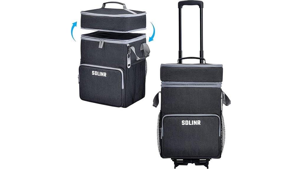 large wheeled cooler portable