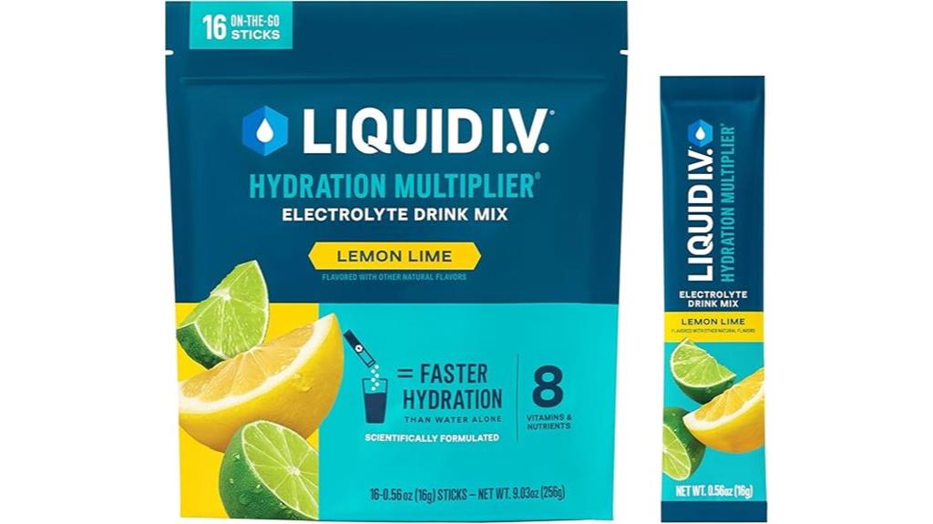 lemon lime electrolyte powder