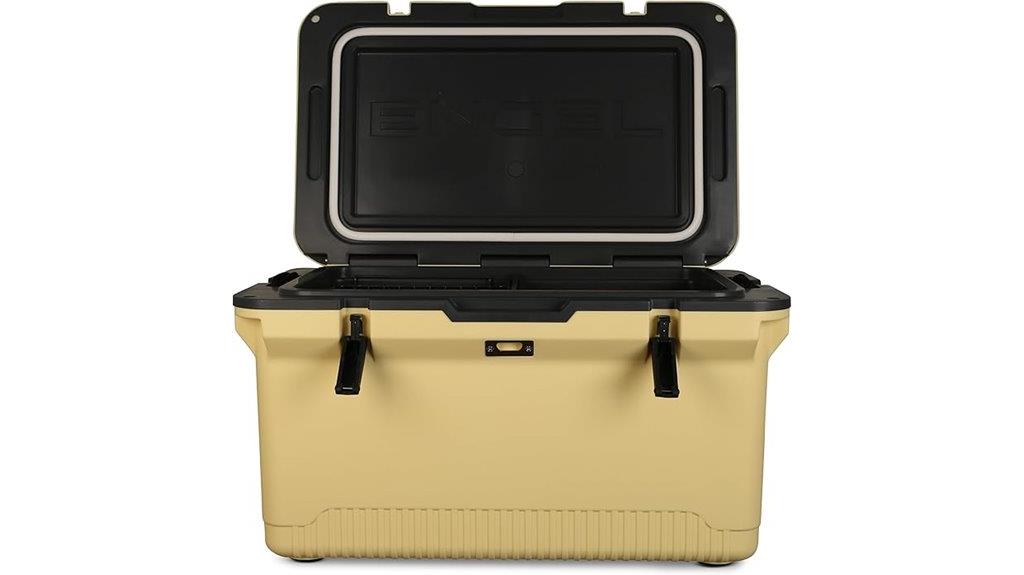 lightweight injection molded cooler