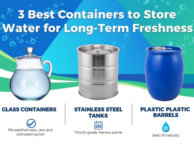 long term water storage solutions