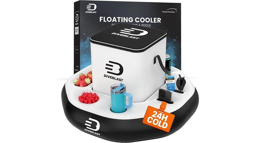 luxury pool drink holder