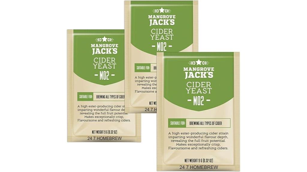 mangrove jacks cider yeast