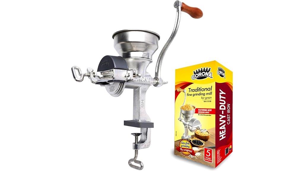manual grain mill grinder