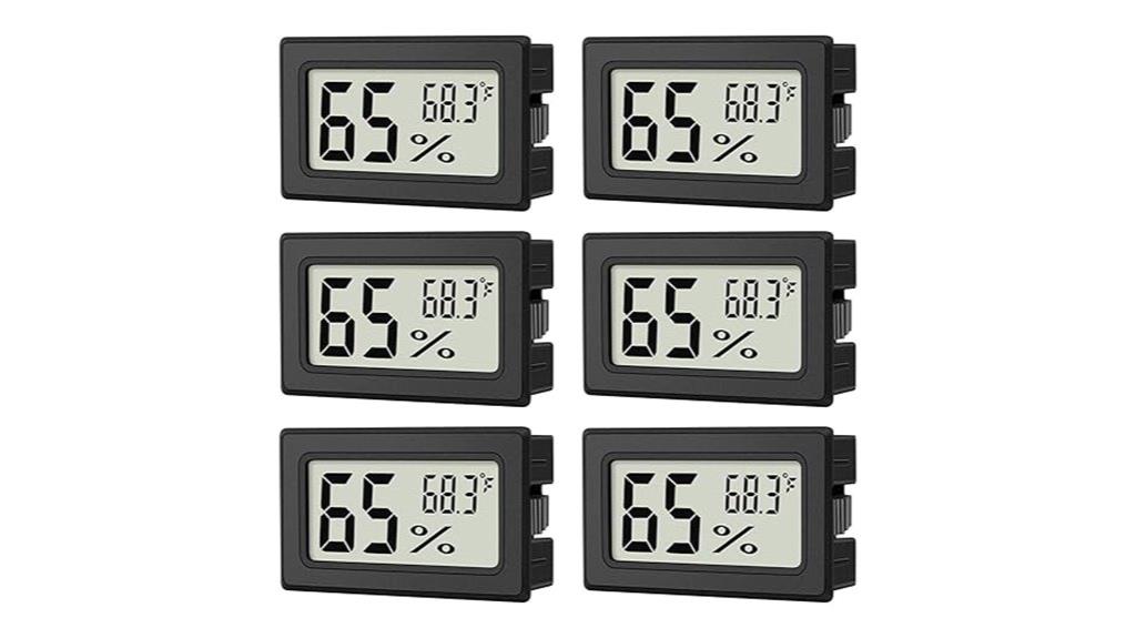 mini digital hygrometer indoor humidity