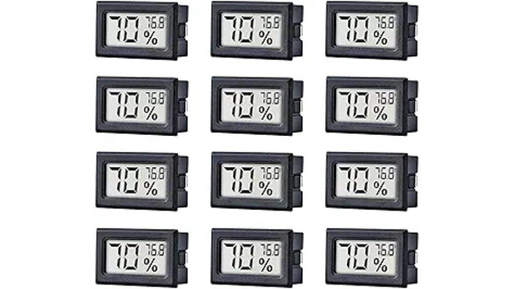 mini digital temperature humidity meters