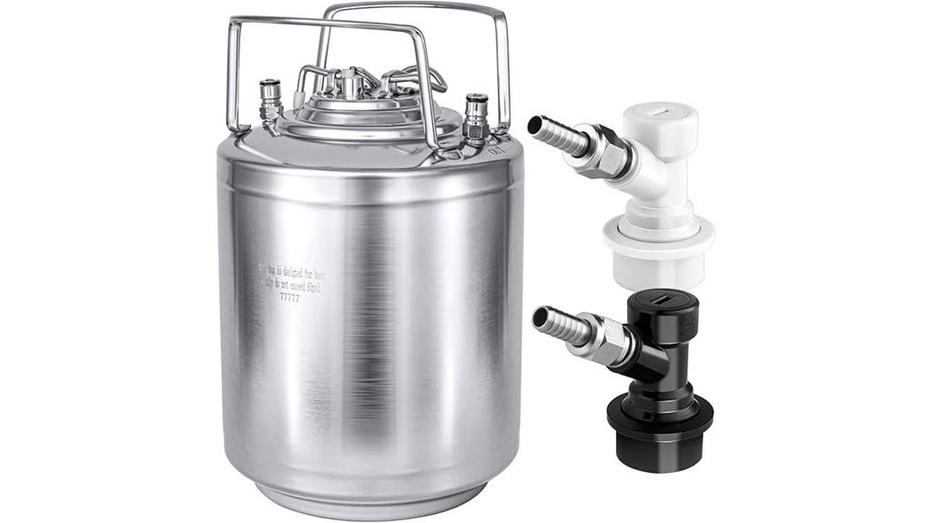 mini keg for home brewing