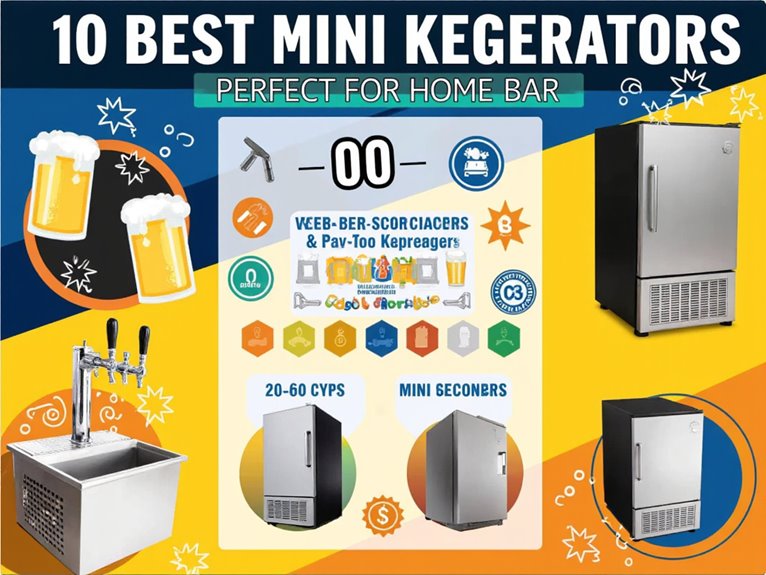 mini kegerators for home bars