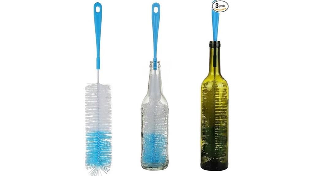narrow neck bottle brushes