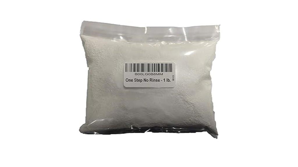 no rinse brewing cleanser