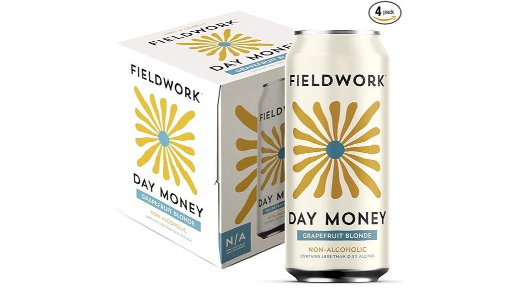 non alcoholic grapefruit blonde beer