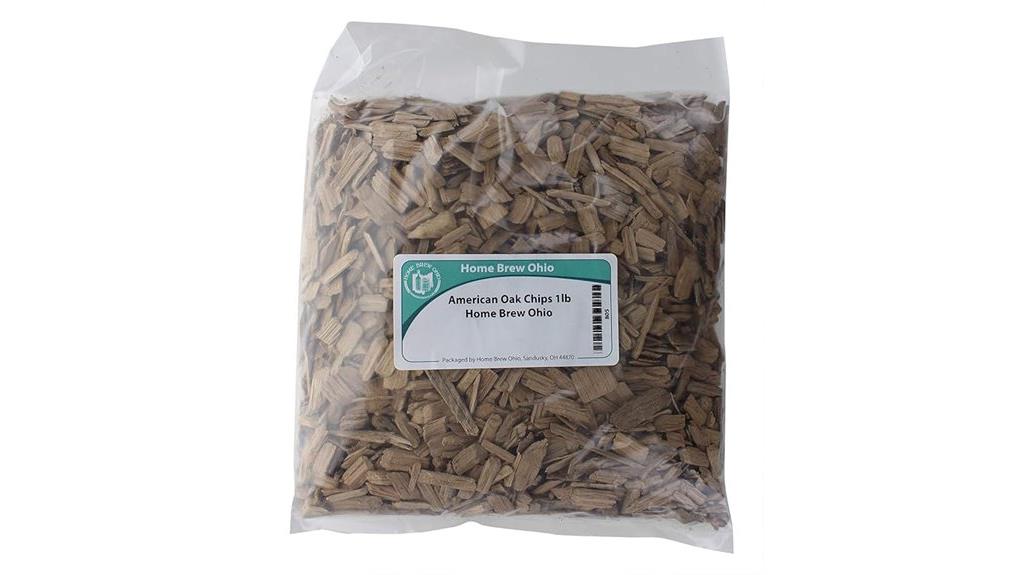 oak chips for american medium toasting