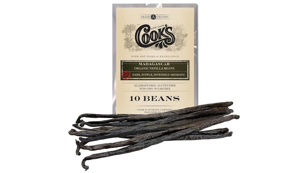 organic madagascar vanilla beans