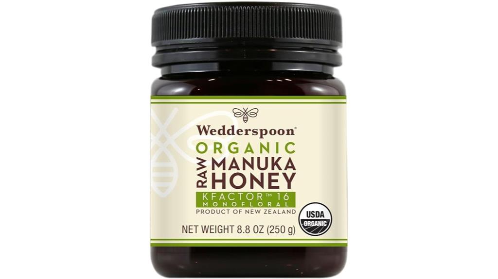 organic manuka honey kfactor