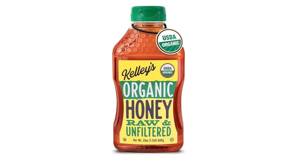 organic raw unfiltered honey