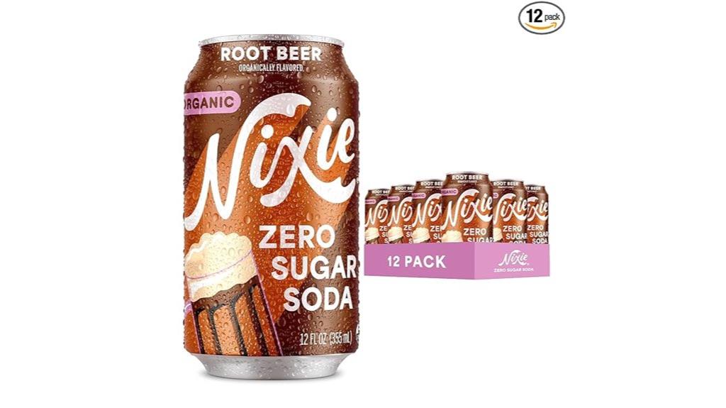 organic sugar free root beer