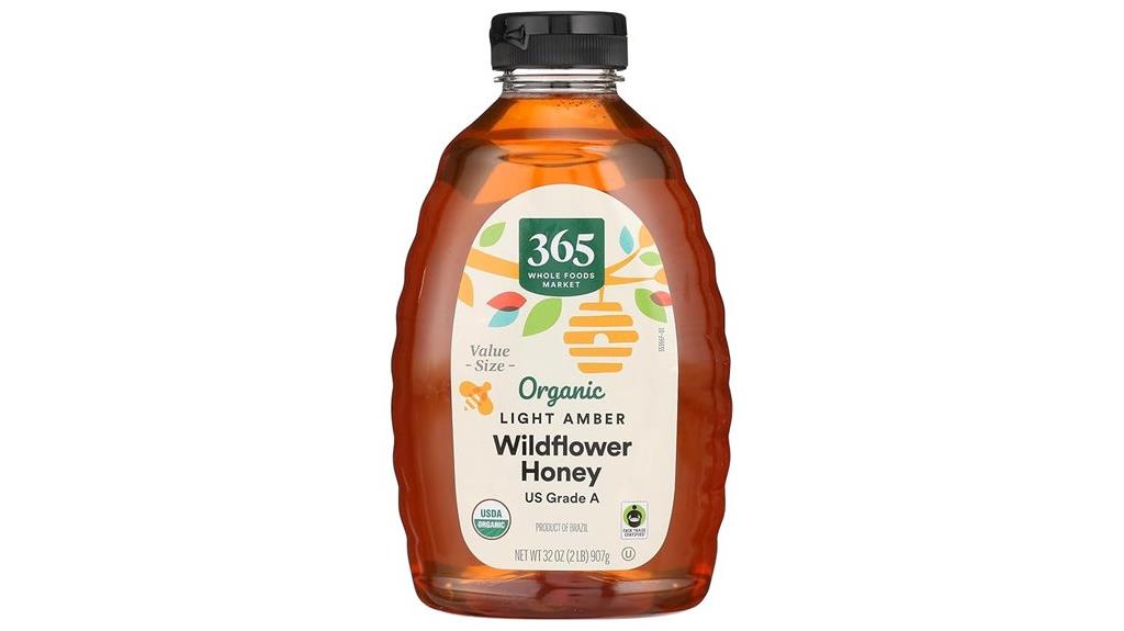 organic wildflower honey 32oz