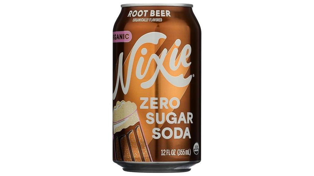 organic zero sugar soda