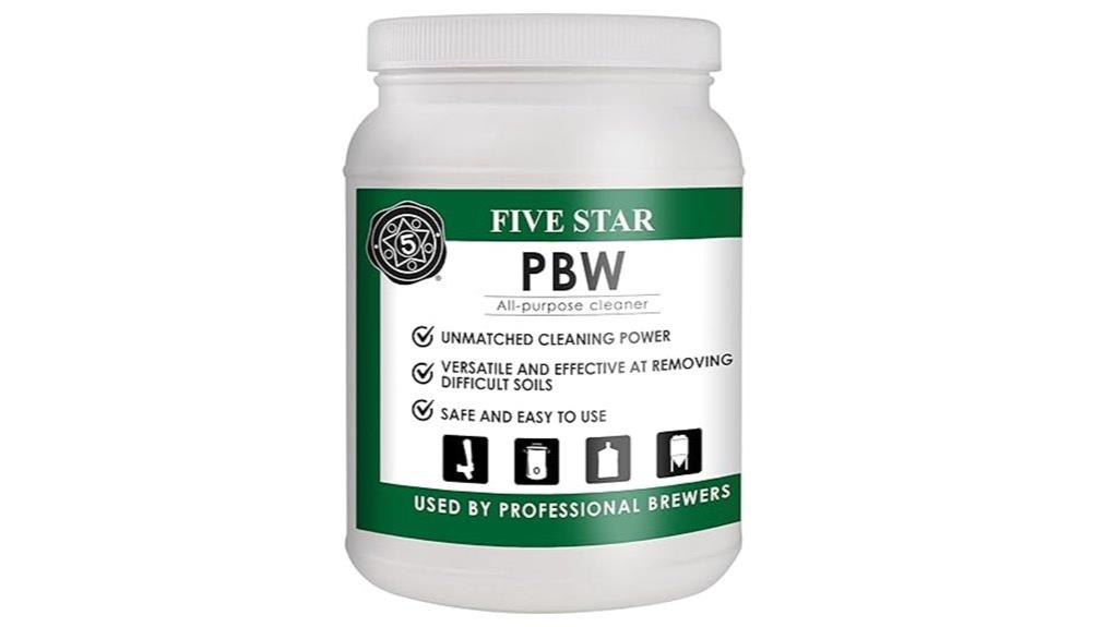 p b w cleanser four pounds