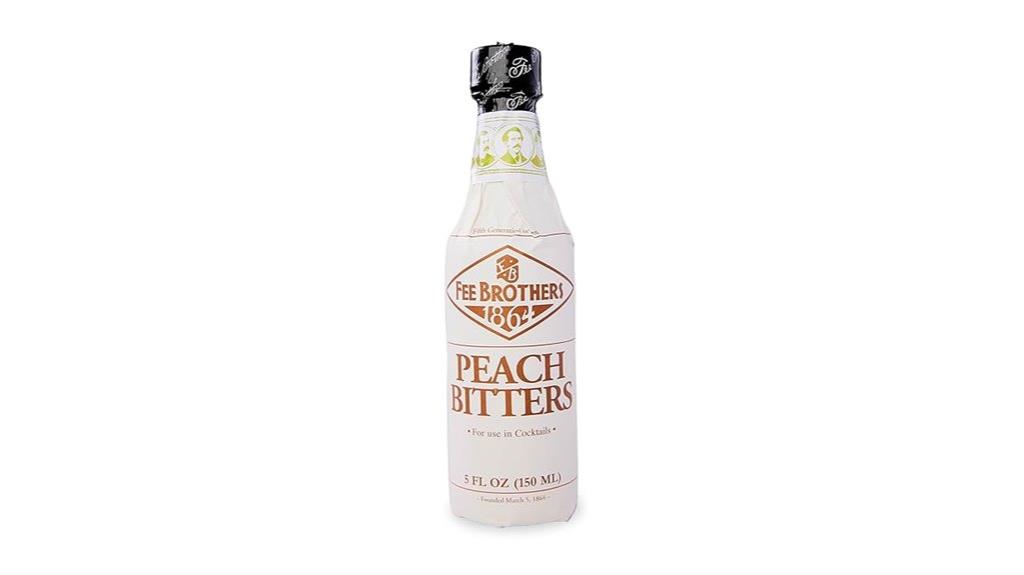 peach flavored cocktail bitters