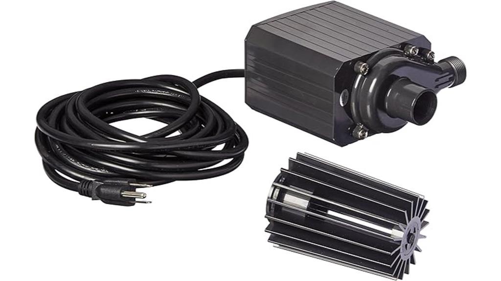 pondmaster water pump 1200 gph