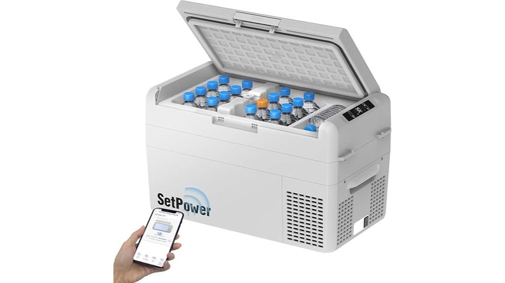 portable 12v car freezer