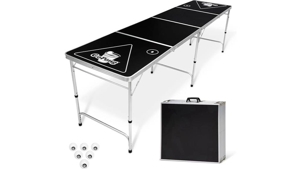 portable beer pong table