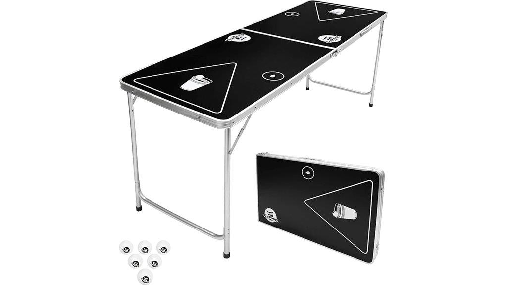 portable beer pong table