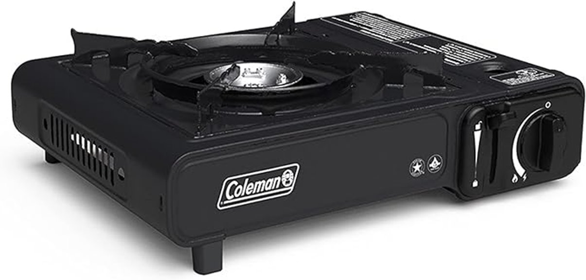portable camping butane stove