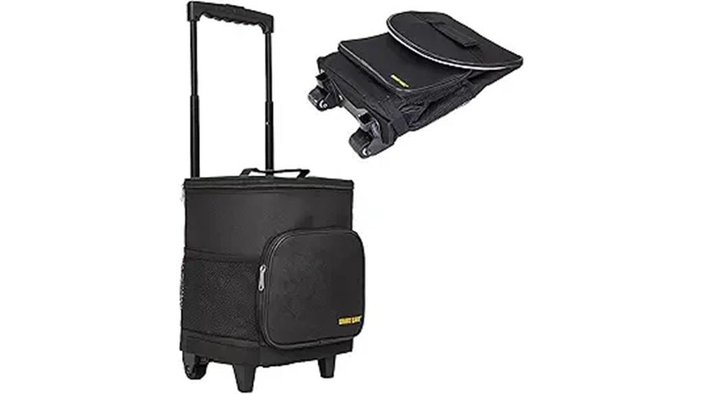 portable cooler with wheels
