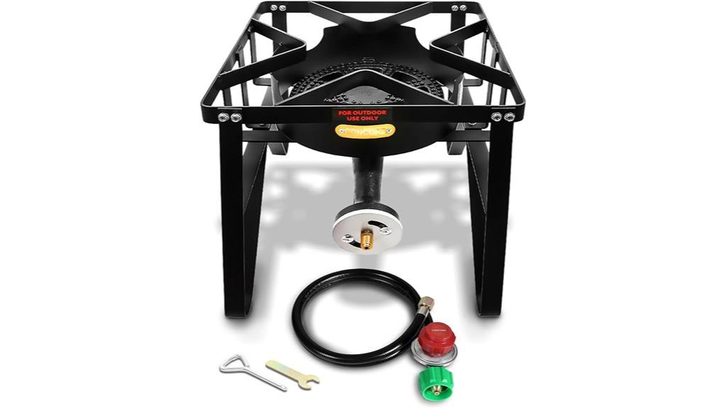 portable high output propane burner
