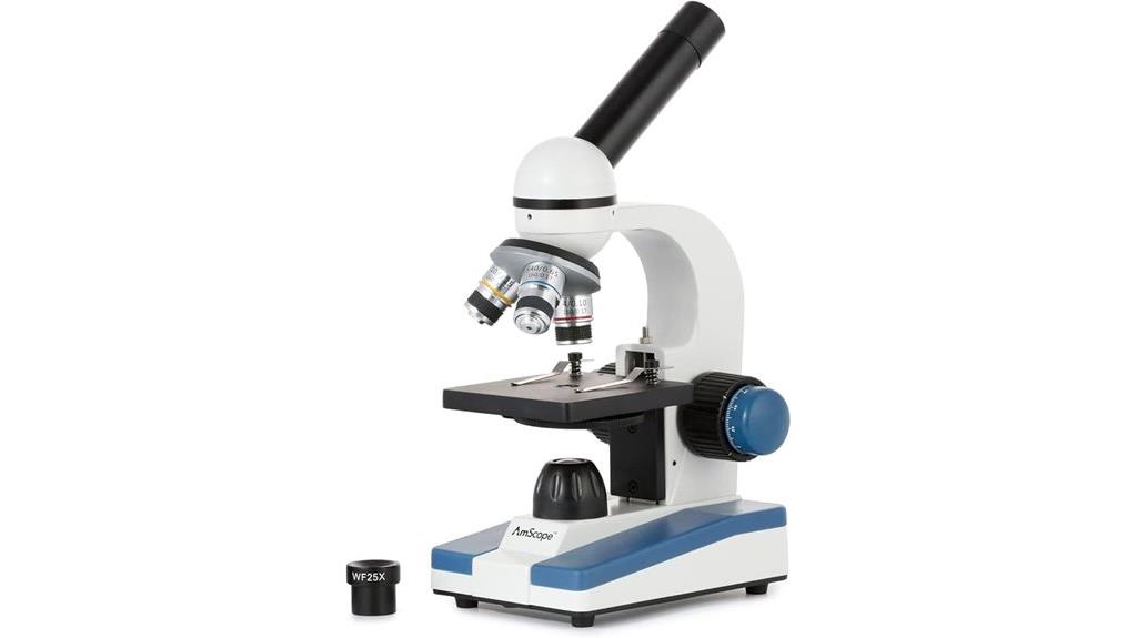 portable led student microscope