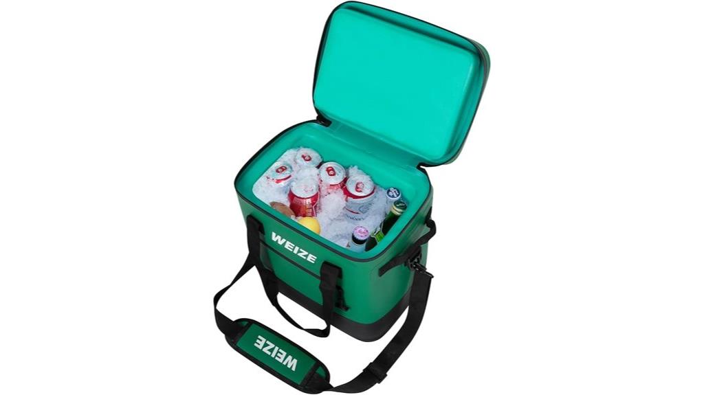 portable soft sided cooler