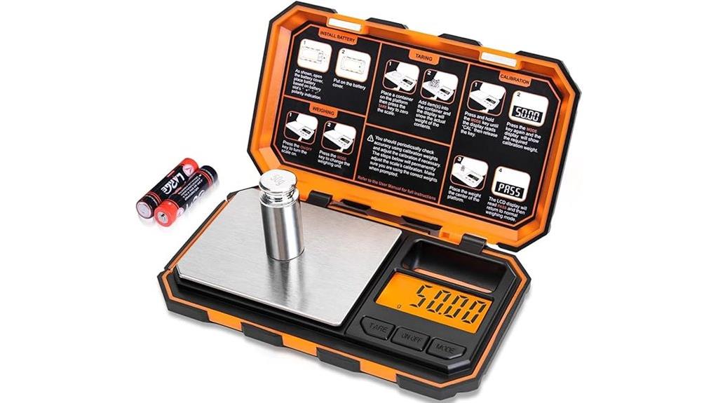 precise digital pocket scale