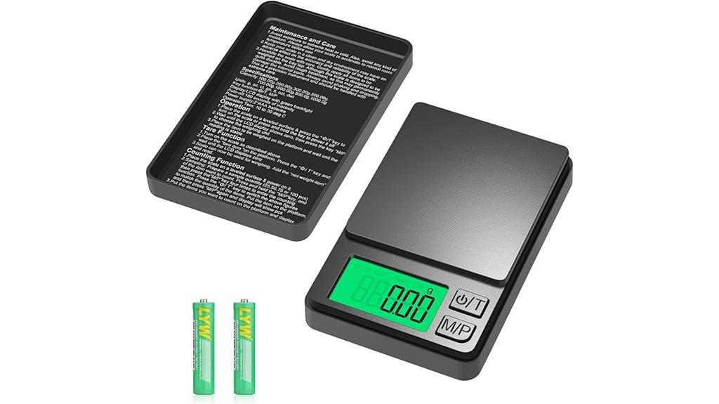 precise digital pocket scale