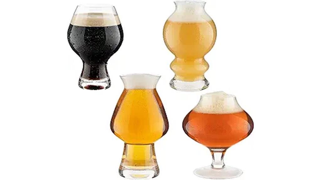 premium craft beer glasses