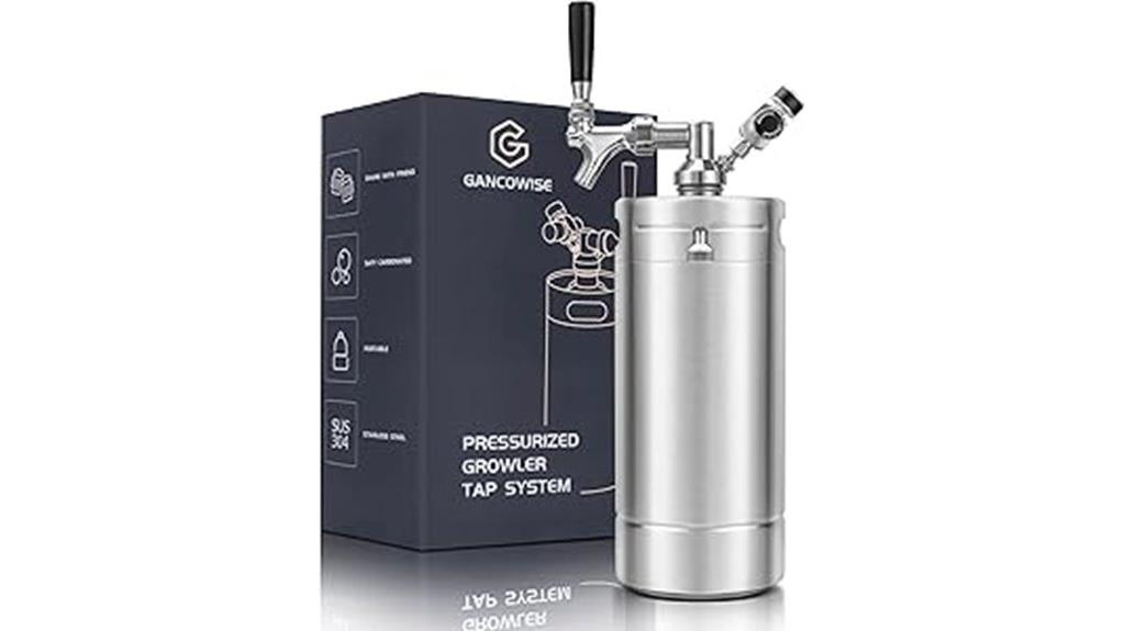 pressurized mini keg dispenser