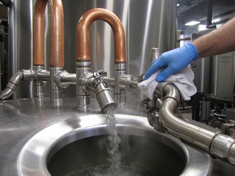 preventing beer equipment contamination