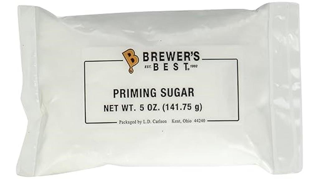 priming sugar packages included