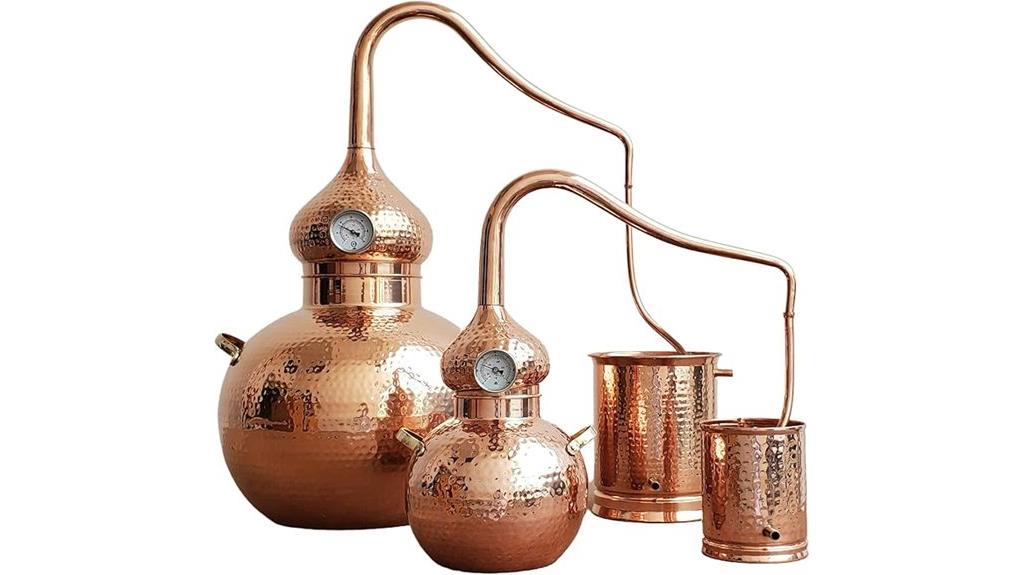 pure copper alembic still