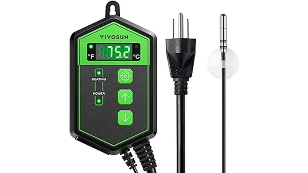 reptile and seedling thermostat