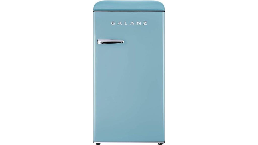 retro compact fridge model